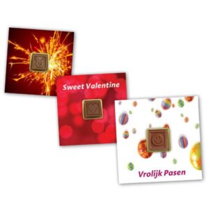 ChoCard Gift 1 ChocoBlokje
