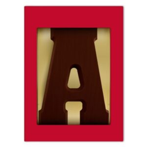 Chocoladeletter A Puur 200 gram