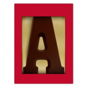 Chocoladeletter A Puur 80 gram