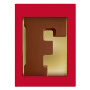 Chocoladeletter F melk 200 gram