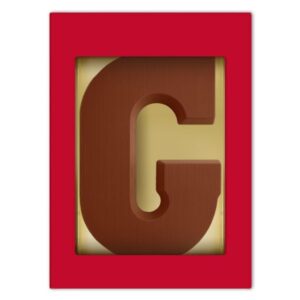 Chocoladeletter G melk 200 gram