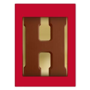 Chocoladeletter H melk 200 gram