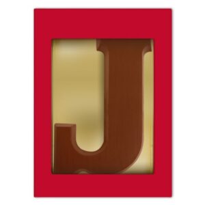 Chocoladeletter J melk 80 gram