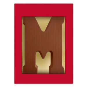 Chocoladeletter M melk 200 gram