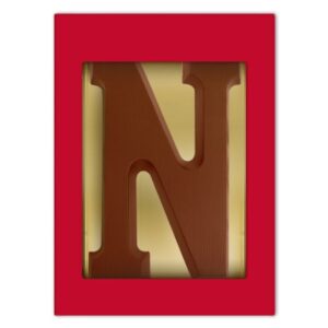 Chocoladeletter N melk 80 gram