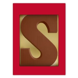 Chocoladeletter S melk 200 gram