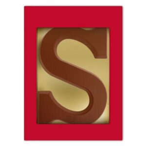 Chocoladeletter S melk 80 gram