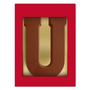 Chocoladeletter U melk 200 gram