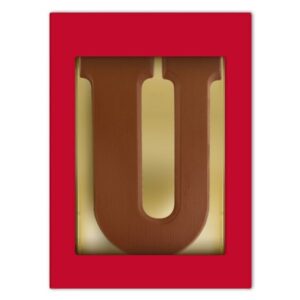 Chocoladeletter U melk 80 gram