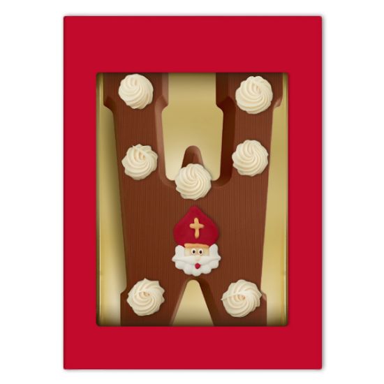 CL00273.001-001 (DecoLetter W melk 220 gram) DecoLetter W melk 220 gram