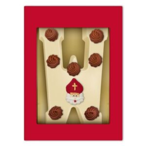 DecoLetter W wit 220 gram
