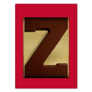 Chocoladeletter Z puur 200 gram