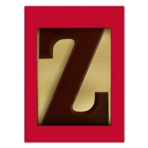 Chocoladeletter Z puur 80 gram