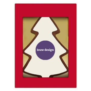 ChocoShape Kerstboom - EIGEN DESIGN (175 gram)