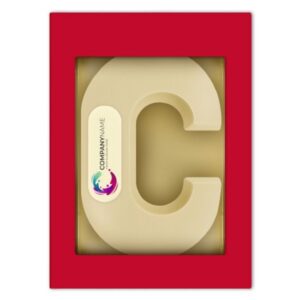 LogoLetter C wit 200 gram