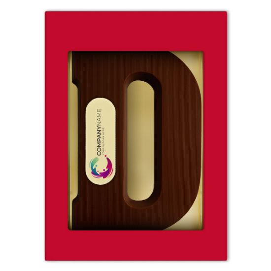 LL00021.001-001 (LogoLetter D puur 200 gram) LogoLetter D puur 200 gram