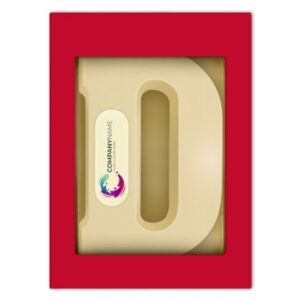 LogoLetter D wit 200 gram