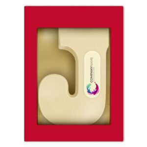 LogoLetter J wit 200 gram