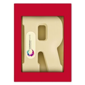 LogoLetter R wit 200 gram