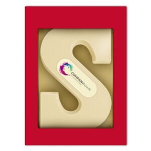 LogoLetter S wit 200 gram