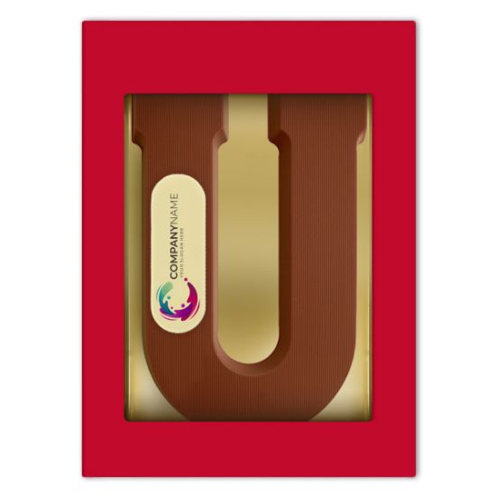 LL00123.001-001 (LogoLetter U melk 200 gram) LogoLetter U melk 200 gram