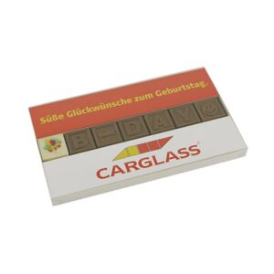Gepersonaliseerde inlegger Chocotelegram