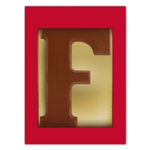 Chocoladeletter F melk 175 gram