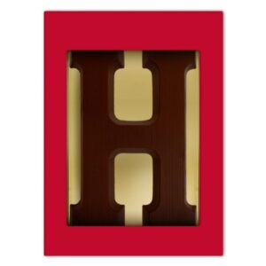 Chocoladeletter H puur 175 gram