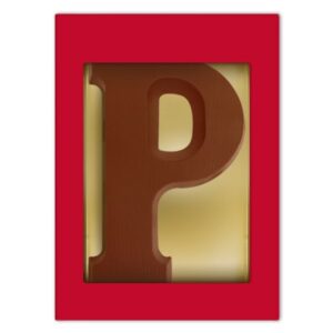 Chocoladeletter P melk 175 gram