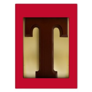 Chocoladeletter T puur 175 gram