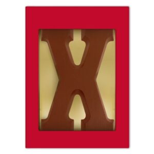 Chocoladeletter X melk 175 gram