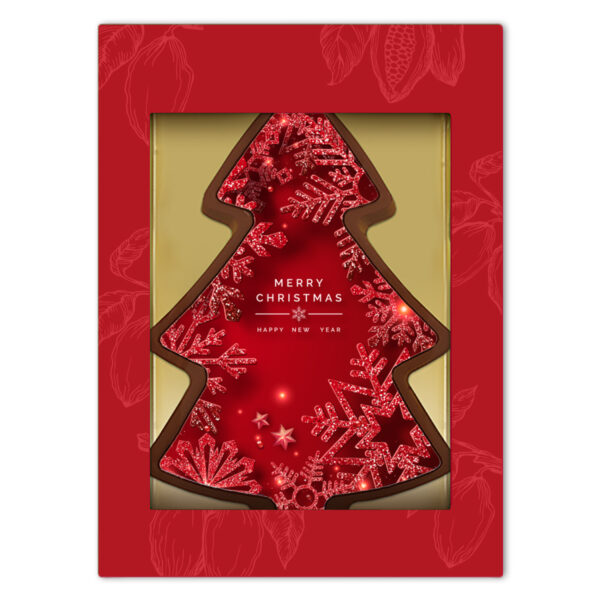 Chocolade Kerstboom Red Velvet (175 gram)